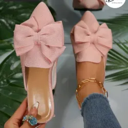 Sandalias puntifino rosa palo