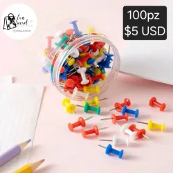 Set 100pz de chinchetas