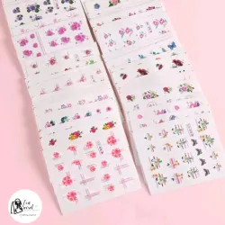 Set 10pz sticker para uñas