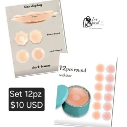 Set 12pz de tapas para senos