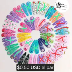 Set 2 piezas hebillas trictrac