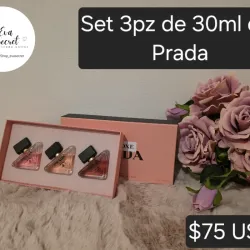 Set 3pz de 30ml Prada