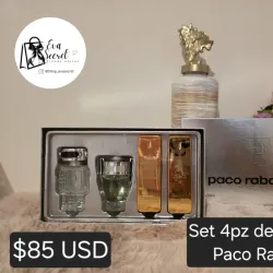 Set 4pz 30ml de perfume Paco Rabanne