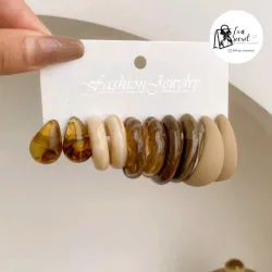 Set 5 pares de aretes