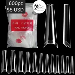 Set 600pz tips para uñas