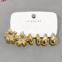 Set 6pz Aretes