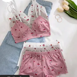 Set de pijama shorts talla S