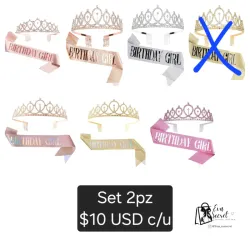 Set de tiara y banda