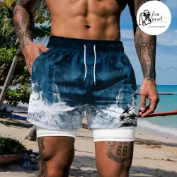 Short de playa para hombre