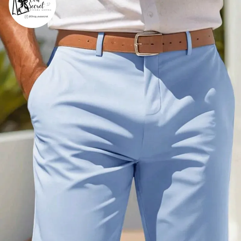 Short para hombre azul talla L