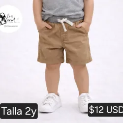 Short para niño talla 2y