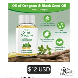 Suplemento inmunitario de aceite de orégano