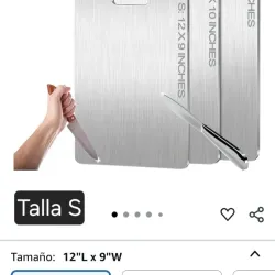 Tabla de acero para cortar