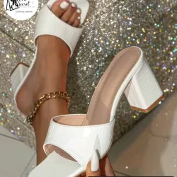 Tacones blancos talla 39