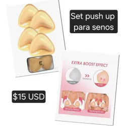 Tapas para senos push up
