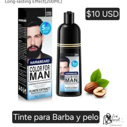 Tinte para pelo y barba