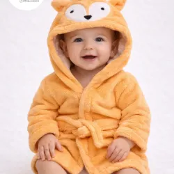 Toalla para bebe talla 6-9m