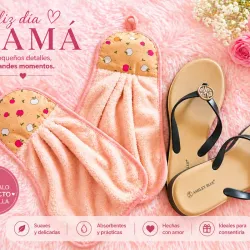 Toallitas y chancleta de playa