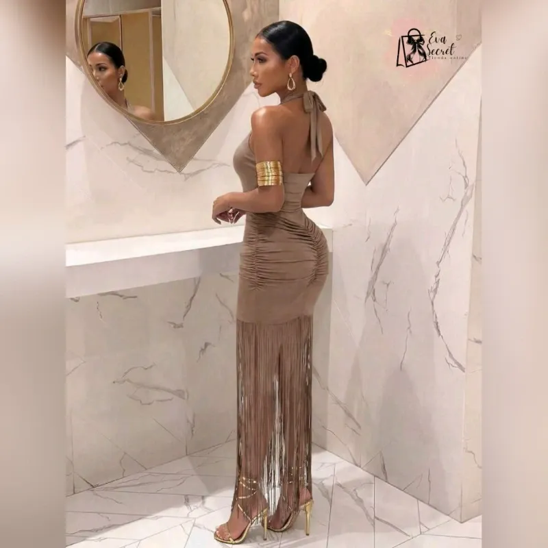Vestido de Flecos