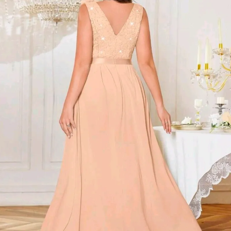 Vestido largo de gala