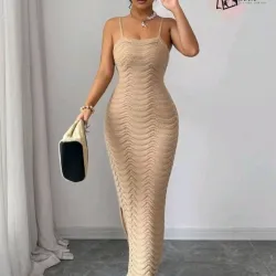 Vestido largo de playa talla M
