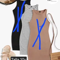 Vestido para niña talla 10y