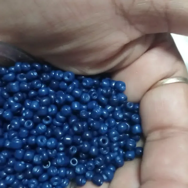 Chaquiras azul oscuro