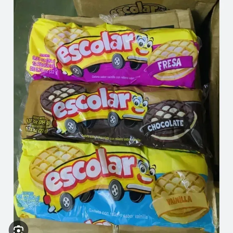Galletas dulces escolares 