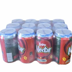 Jugo de lata manzana 