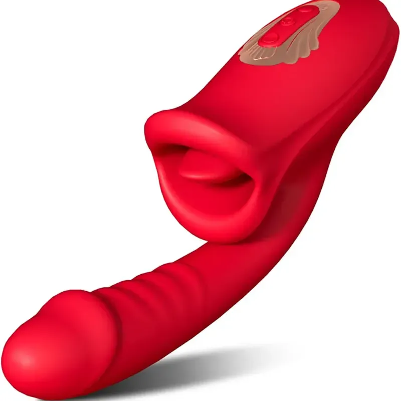 Elegante Vibrador 2 en 1 varias funciones 🌹