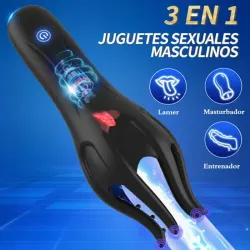Estimulador automático 3 en 1 pro ⚡