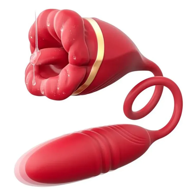 🔴👅 LamiRed – potente Lengua Vibradora 3 en 1