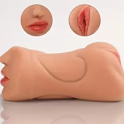 Masturbador masculino 3en1 UltraReal🍑