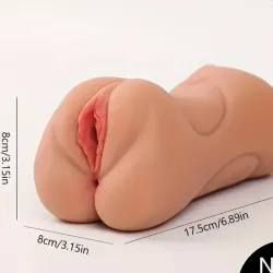 " Masturbador realista Masculino 3 en 1 " 🍑