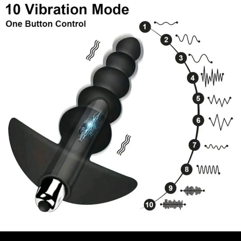 Plug Anal 10 vibraciones ⚡⚡
