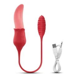 Vibrador 2 en 1 Simulador oral sex 👅