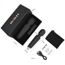 ⚡Vibrador 20 intensidades flexible de silicona⚡