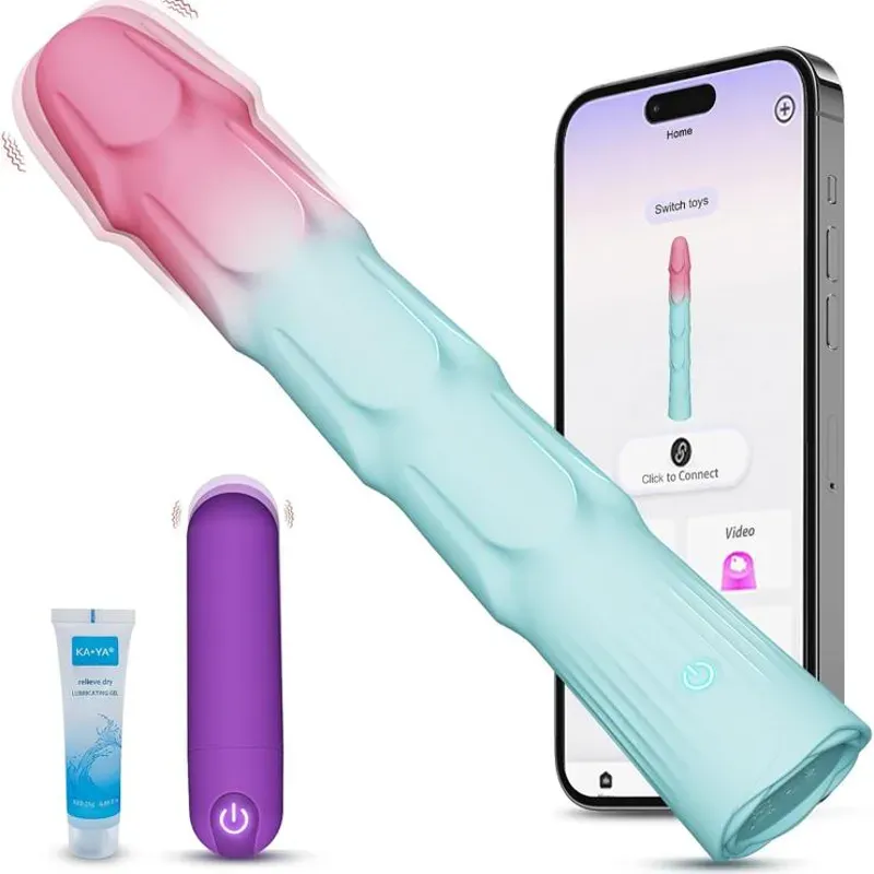 Vibrador "6 en 1" app