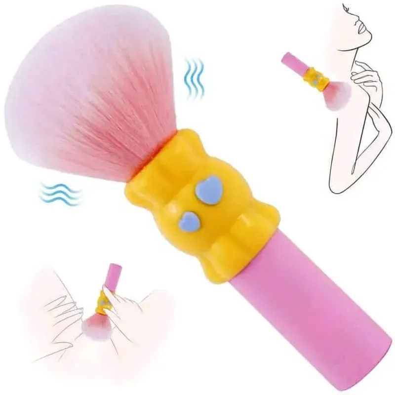 Vibrador de brocha de maquillaje... Lo más discreto y divertido 😋