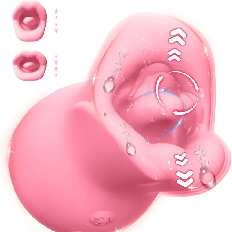 Vibrador en forma de Rosa 🌷 "varias funciones"