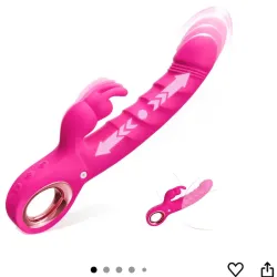 Vibrador Rabbit 3 en 1 (Rose) 💗🐰 — Placer personalizado y discreto