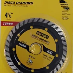 DISCO DIAMANTADO TURBO  4 1/2