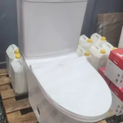 Taza descarga a piso