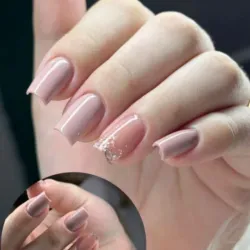 Acrílico en uñas naturales