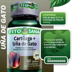 Cartílago + Uña de gato