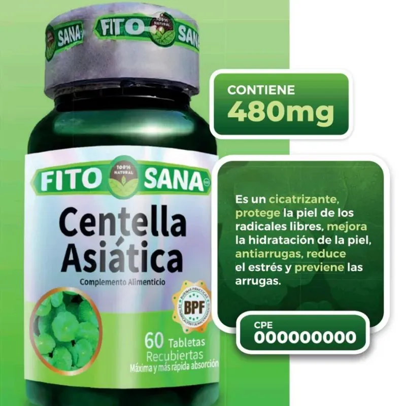 CENTELLA ASIÁTICA 
