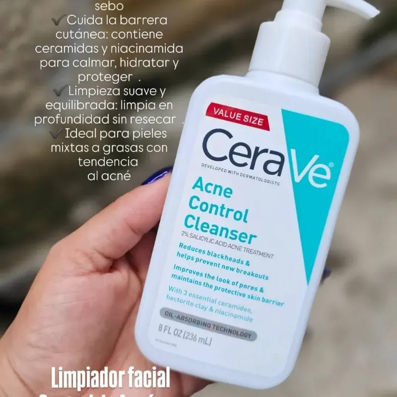Gel limpiador CERAVE 