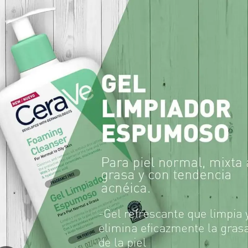 Gel limpiador CERAVE 