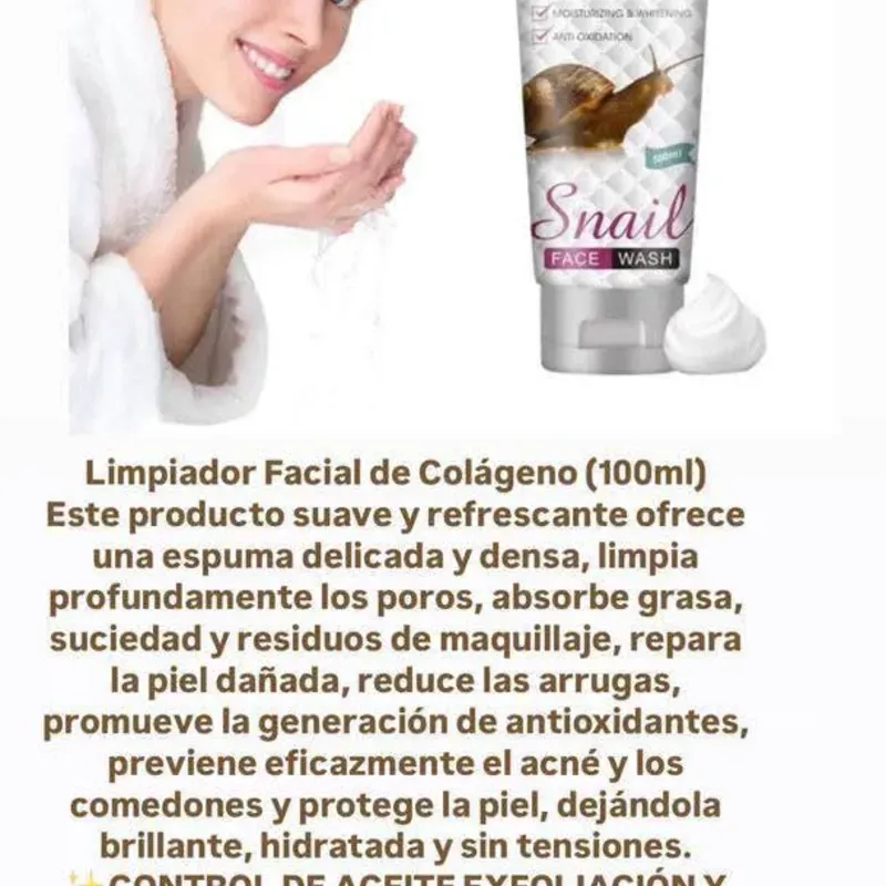 Limpiador facial Colágeno 