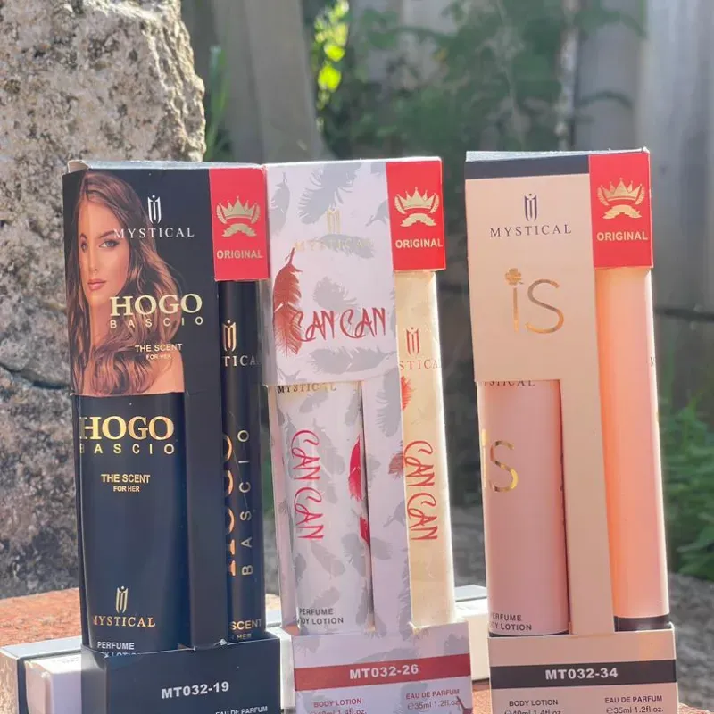 Set de perfume y crema